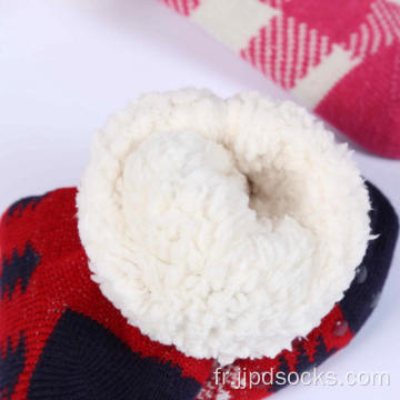 Chaussettes de glissade d&#39;hiver populaires femmes